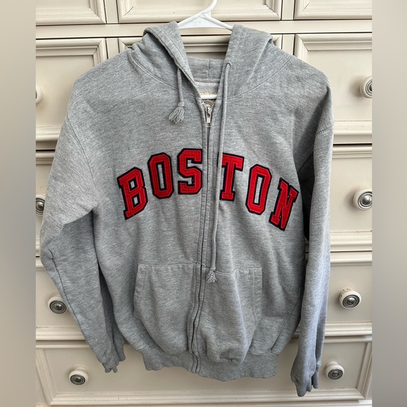 boston zip up hoodie - Picture 1 of 4